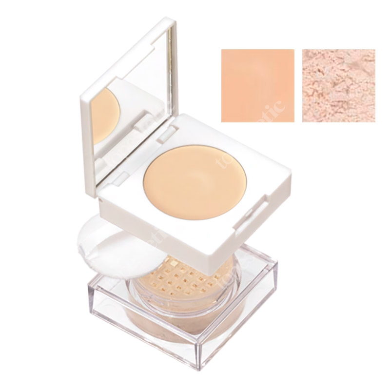 Kryolan Dermacolor Twin Set ZESTAW kamuflaż 2,5 g + puder 5 g (kolor D1W & P11)