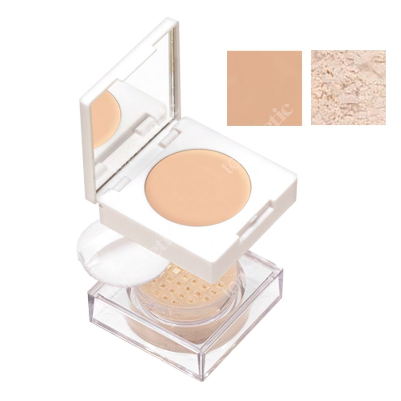 Kryolan Dermacolor Twin Set Zestaw kamuflaż 2,5 g + puder 5 g (kolor D2W & P11)