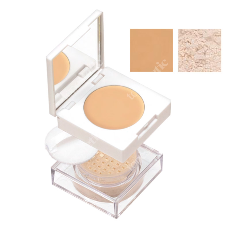 Kryolan Dermacolor Twin Set Zestaw kamuflaż 2,5 g + puder 5 g (kolor D4 & P11)