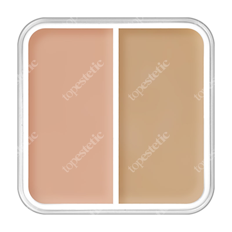 Kryolan HD Micro Foundation Cache Duo Podkład kryjący do twarzy HD (kolor 200&320) 18 g