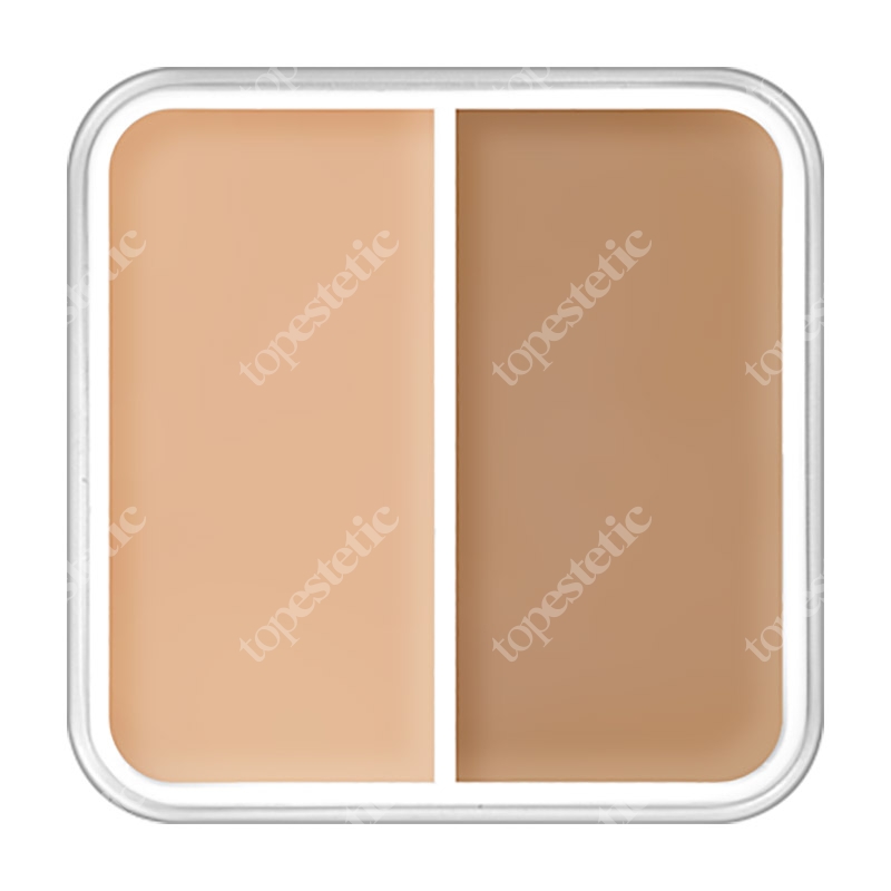 Kryolan HD Micro Foundation Cache Duo Podkład kryjący do twarzy HD (kolor 300&340) 15 g