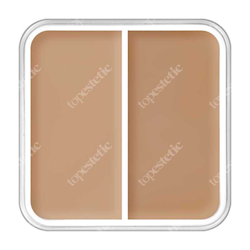 Kryolan HD Micro Foundation Cache Duo Podkład kryjący do twarzy HD (kolor 430&340) 18 g