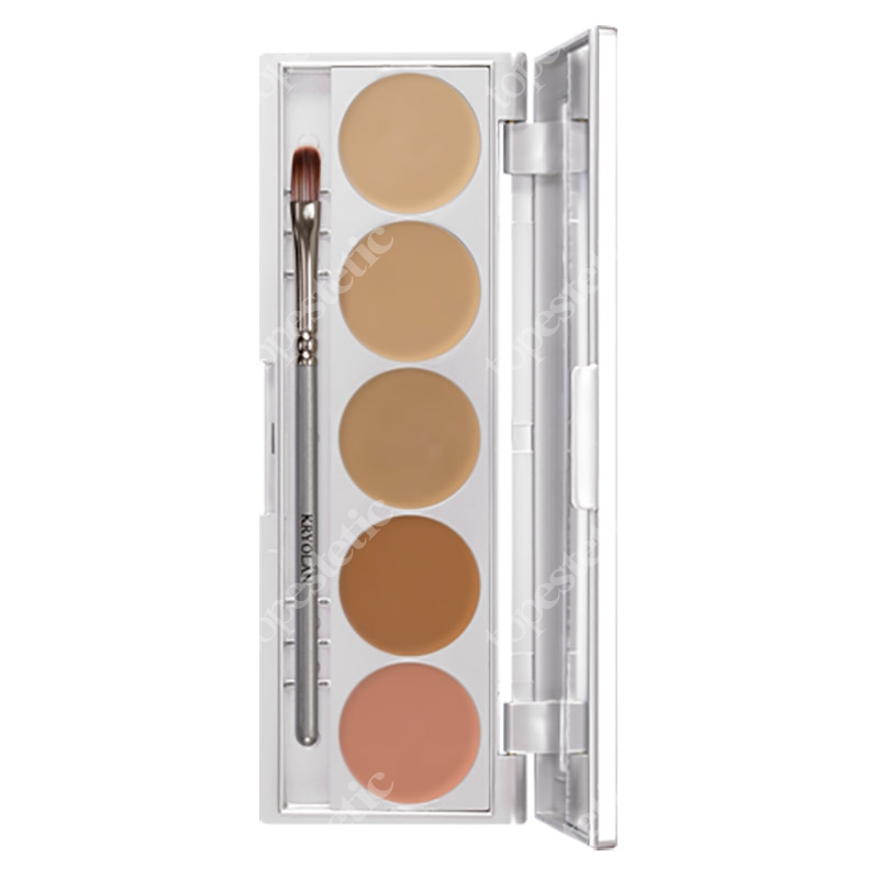 Kryolan HD Micro Foundation Cache Paleta 5 kol. podkładów HD (kolor TNN) 10 g
