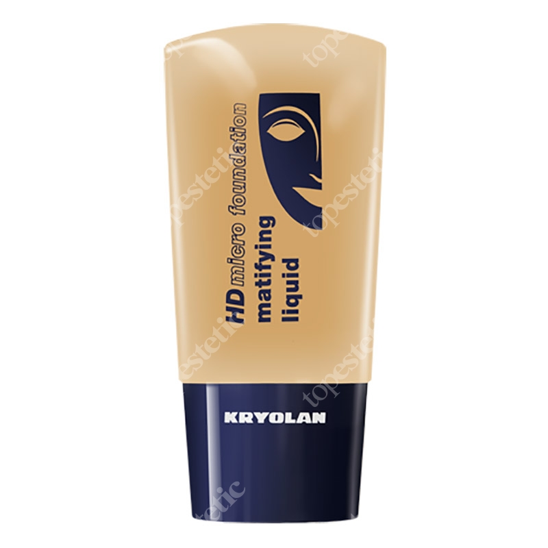 Kryolan HD Micro Foundation Matifying Liquid Podkład matujący HD (kolor 360) 30 ml