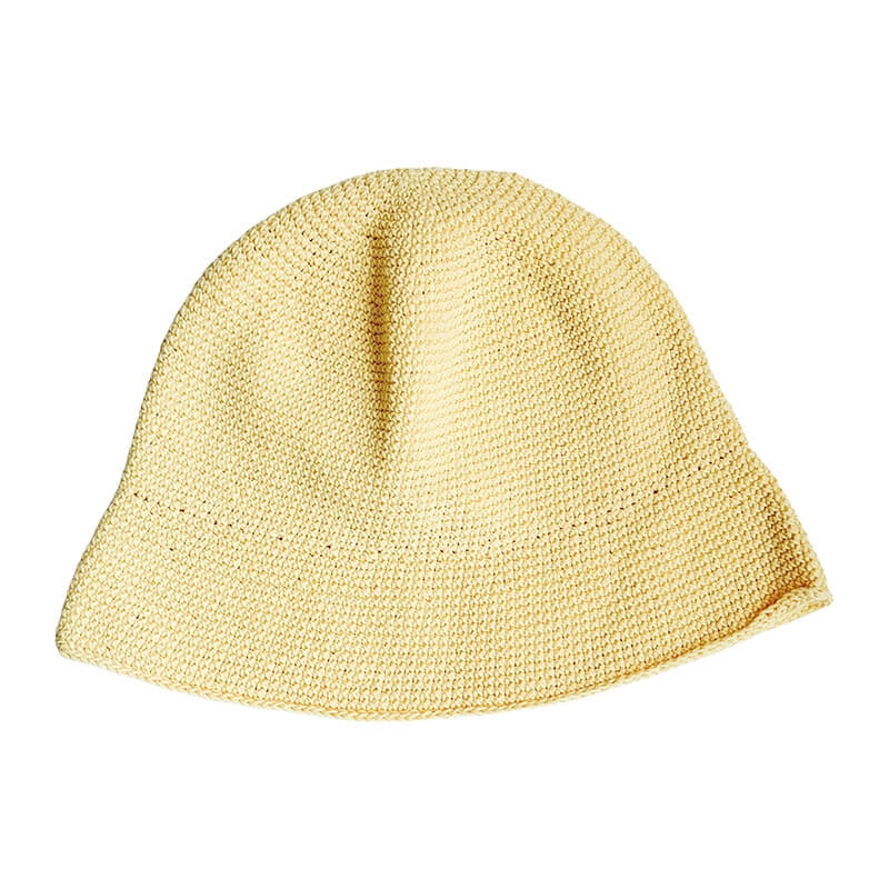 La Bomba Bucket Hat Bawełniany kapelusz (kolor Butter Yellow) 1 szt