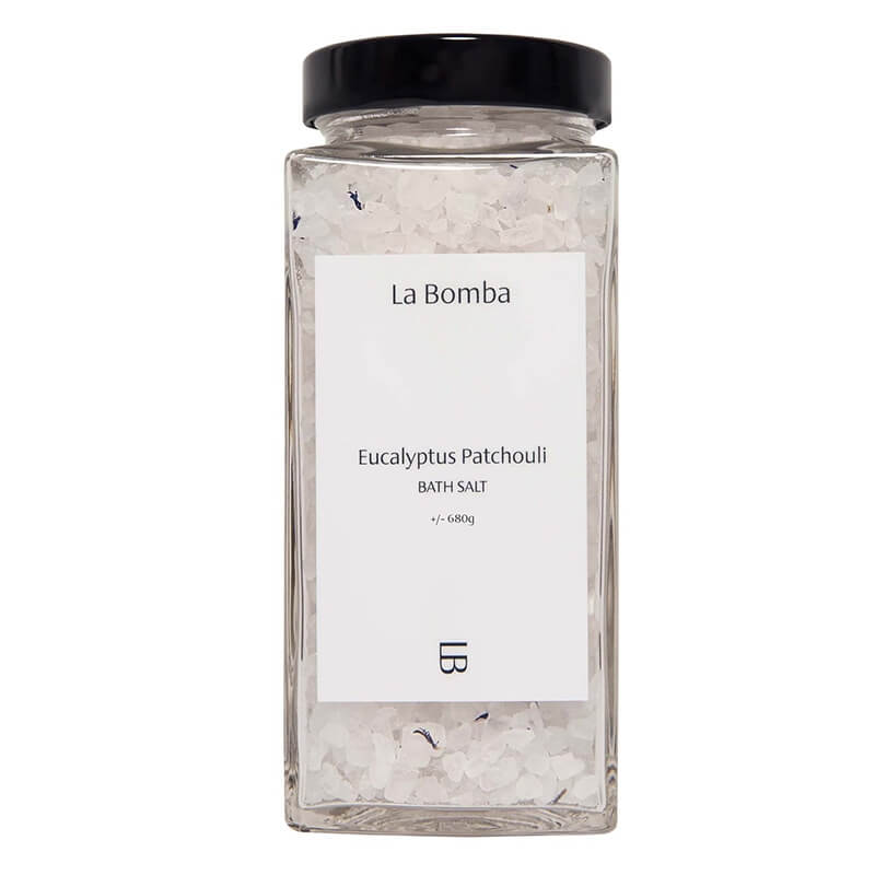 La Bomba Eucalyptus Patchouli Sól do kąpieli z olejkami eukaliptusa i paczuli 680 g