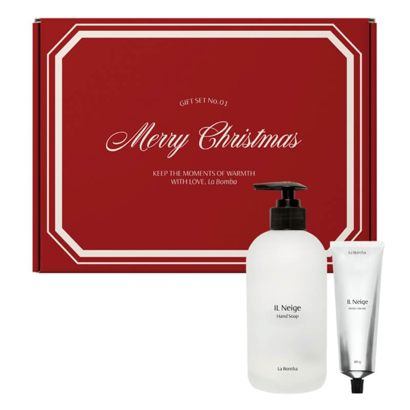 La Bomba Gift Set #4 ZESTAW Mydło do rąk 250 g + Odżywczy krem do rąk 40 g