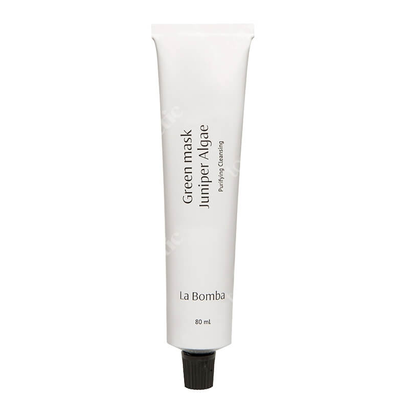 La Bomba Green Mask Juniper Algae Maseczka oczyszczająca do cery trądzikowej, tłustej i mieszanej 80 ml