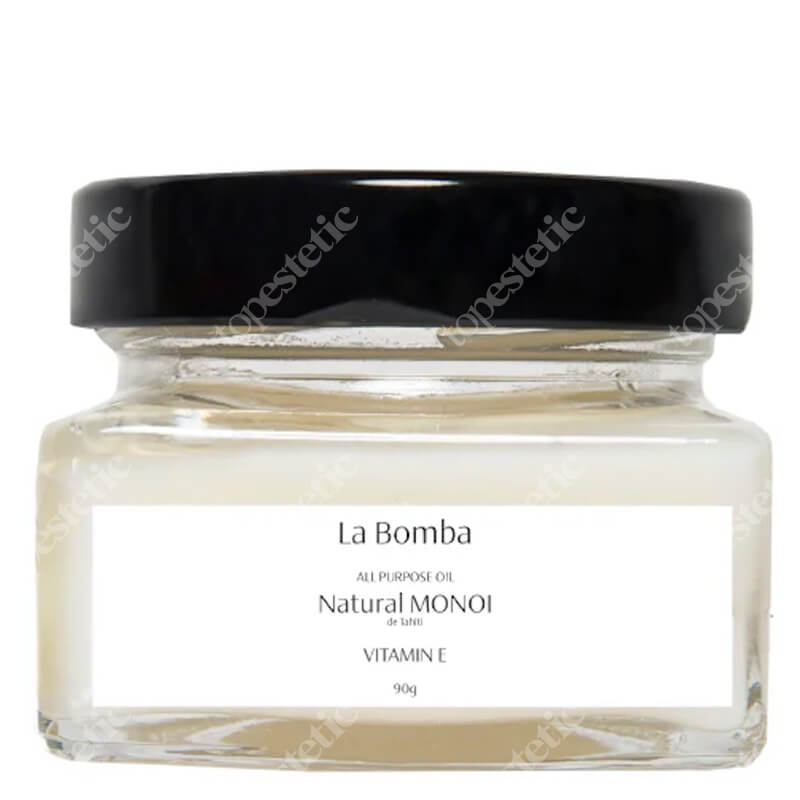 La Bomba Natural Monoi Vitamine E - Travel Size Unikalny, tradycyjny olej Monoi 90 g