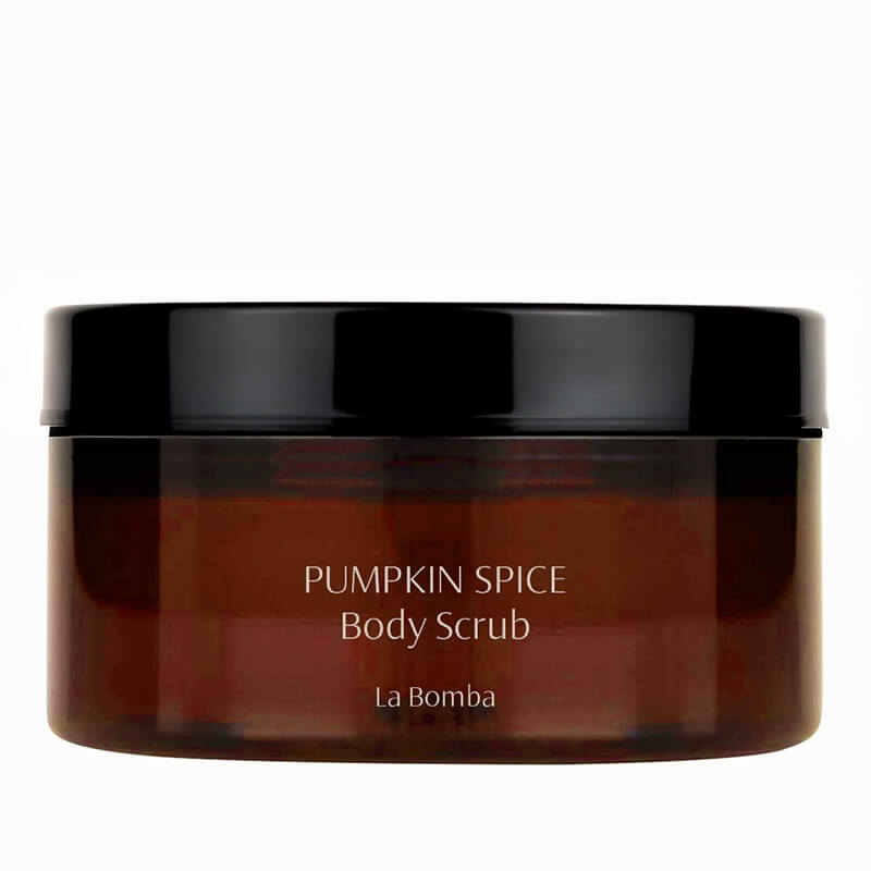 La Bomba Pumpkin Spice Body Scrub Peeling do ciała o zapachu cynamonu, wanilii, jałowca i pomarańczy 230 g