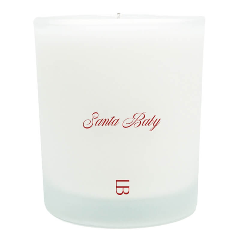 La Bomba Santa Baby Soy Candle Świeca o zapachu jabłka, cynamonu i goździków 150 g