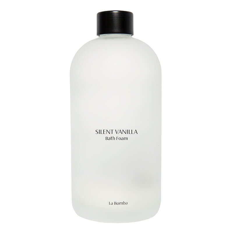 La Bomba Silent Vanilla Bath Foam Płyn do kąpieli z ekstraktem z białej herbaty i D-pantenolem 500 ml