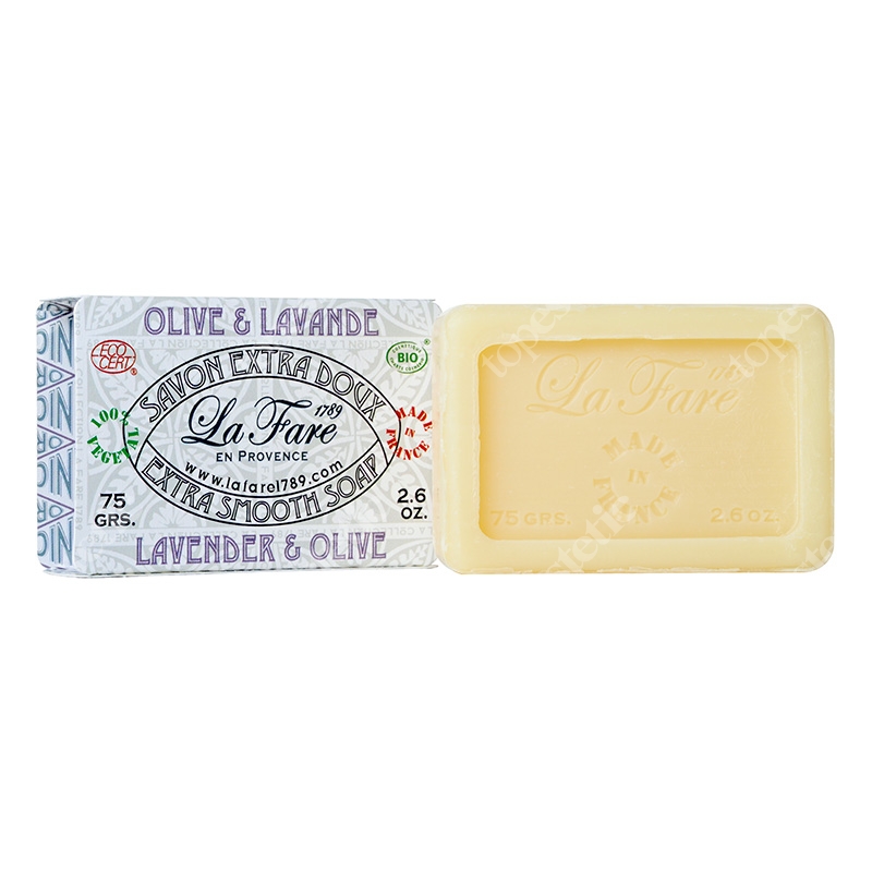 La Fare Extra Smooth Soap Lavender Olive Delikatne mydło - lawenda i oliwa 75 g