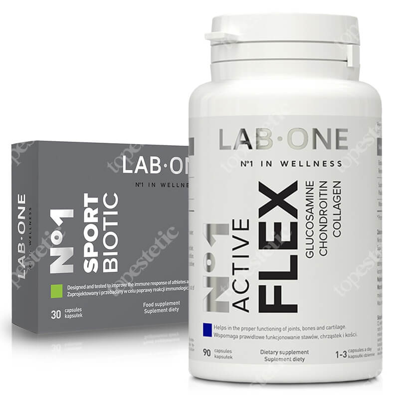 Lab One Kuracja Dla Sportowców ZESTAW Suplement diety 90 kaps. + Suplement diety 30 kaps.