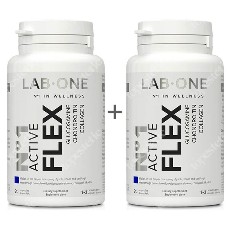 Lab One N°1 Active Flex ZESTAW Dwupak Suplement diety 2x 90 kaps.