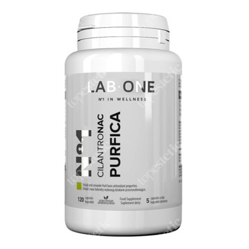 Lab One N°1 CilantroNAC Purfica Suplement diety 120 kaps.
