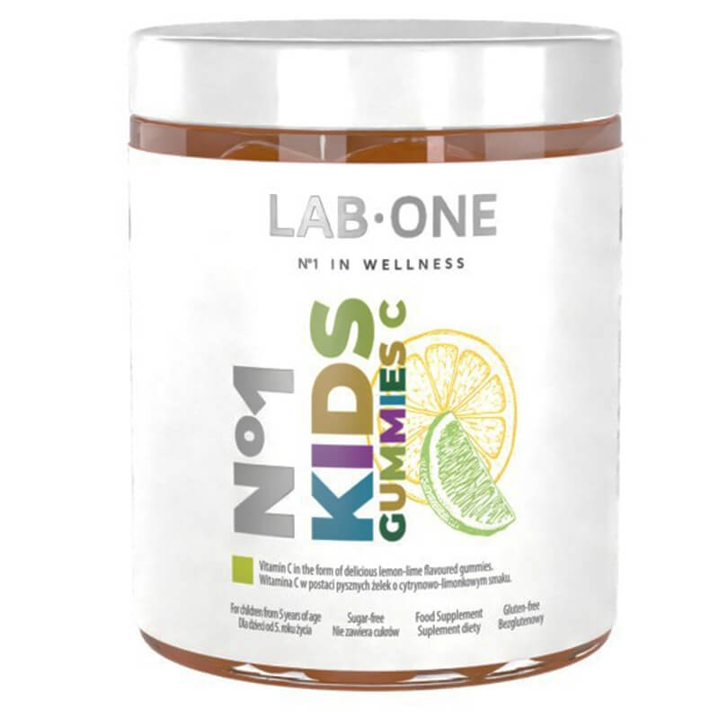 Lab One N°1 KidsGummies C Witamina C w postaci żelków bez cukru 60 szt