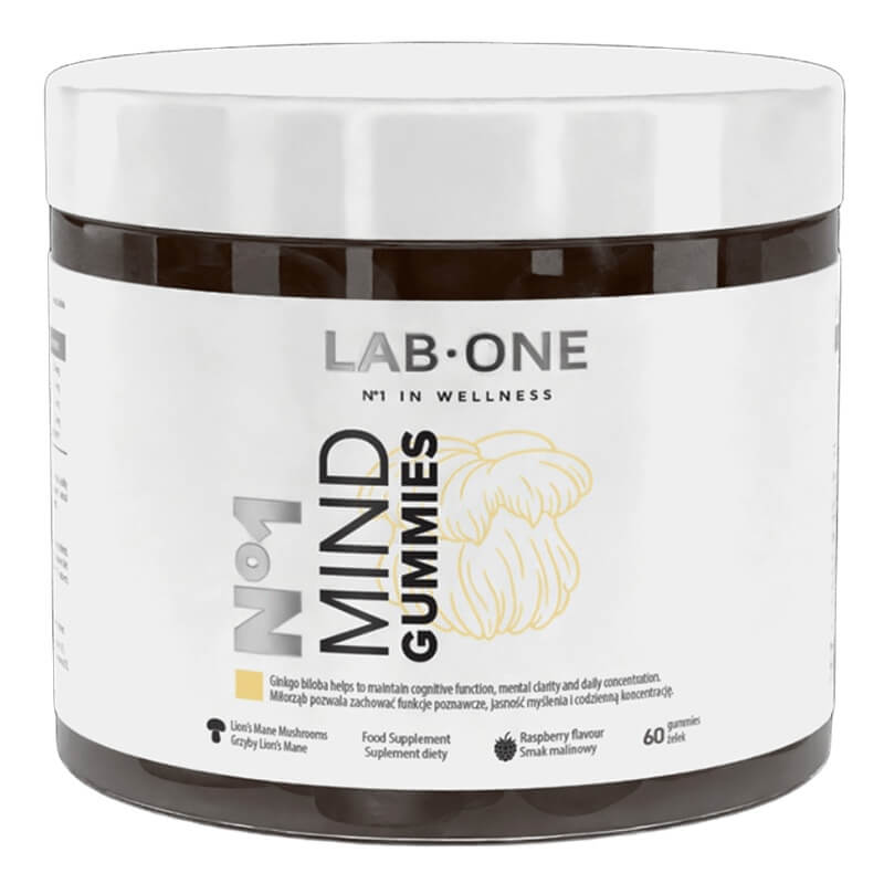 Lab One N°1 Mind GUMMIES Żelki wspomagające koncentrację 60 szt