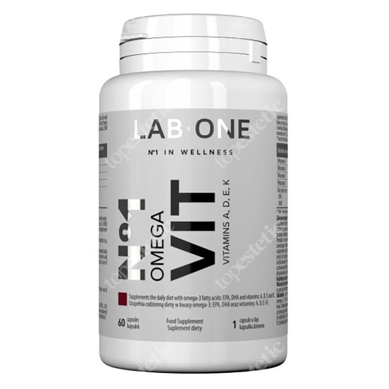 Lab One N°1 Omega VIT Witaminy i kwasy tłuszczowe Omega-3 60 kaps.