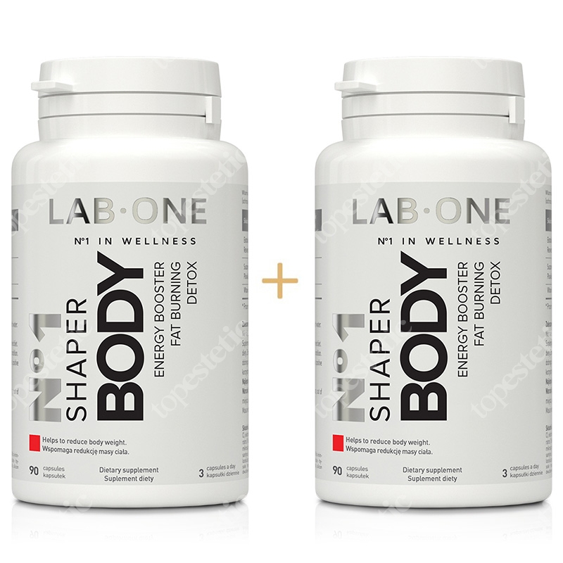 Lab One N°1 Shaper Body ZESTAW Dwupak suplement diety 2x90 kaps.