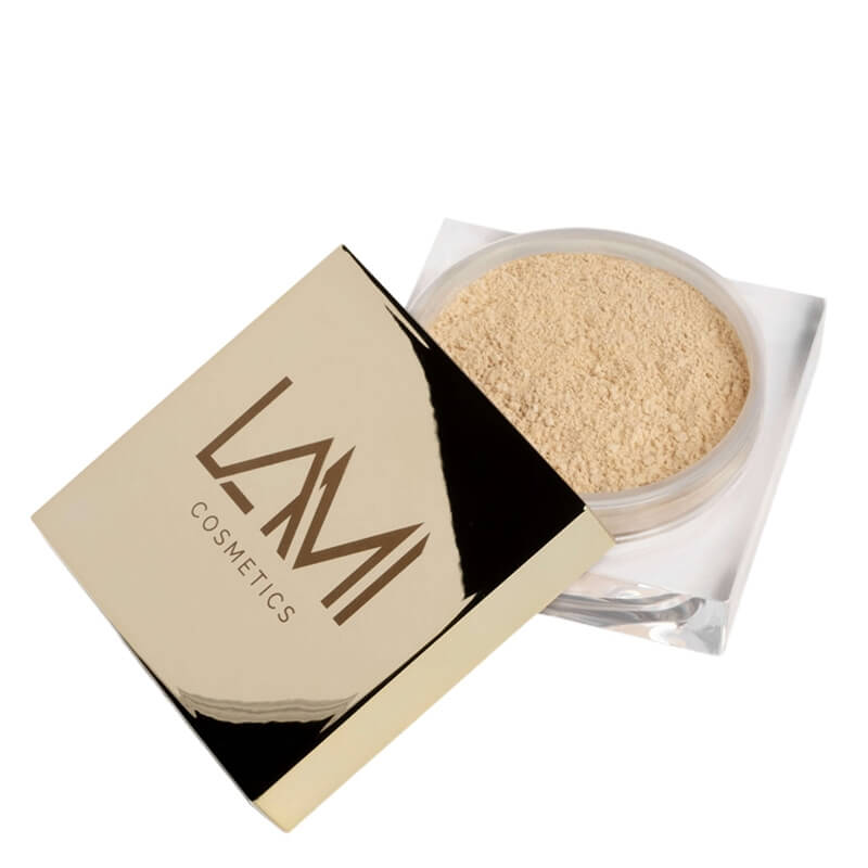 Lami Cosmetics Wygładzający Puder pod Oczy Wygładzająco–rozjaśniający puder pod oczy i na środek twarzy 8,5 g