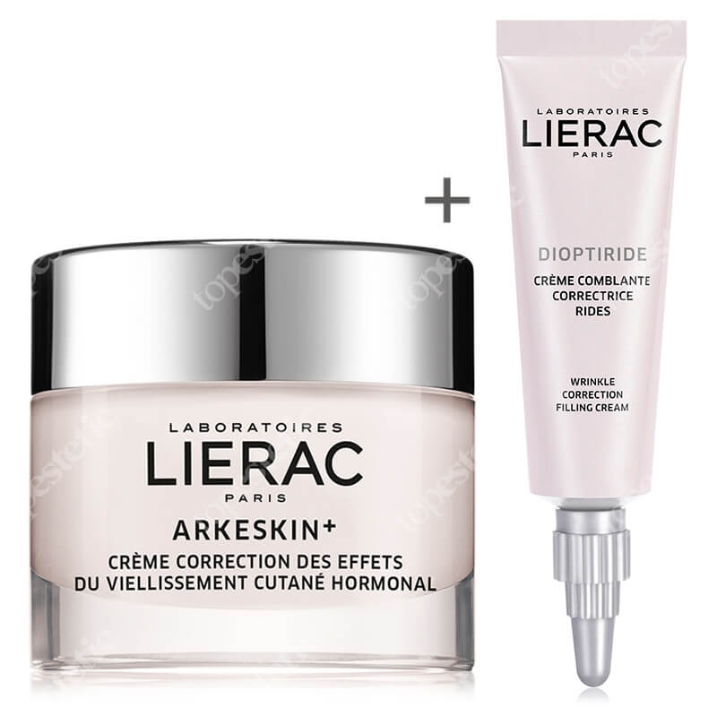 Lierac Arkeskin+ Set 2020 ZESTAW Krem 50 ml + Krem korygujący zmarszczki wokół oczu 15 ml