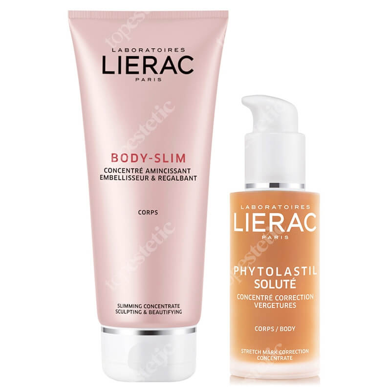 Lierac Body Slim And Firm ZESTAW Koncentrat korygujący rozstępy 75 ml + Koncentrat wyszczuplający 200 ml