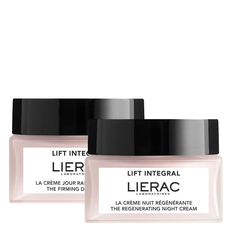 Lierac Day And Night Cream ZESTAW Ujędrniajacy krem na dzień 50 ml + Regenerujący krem na noc 50 ml