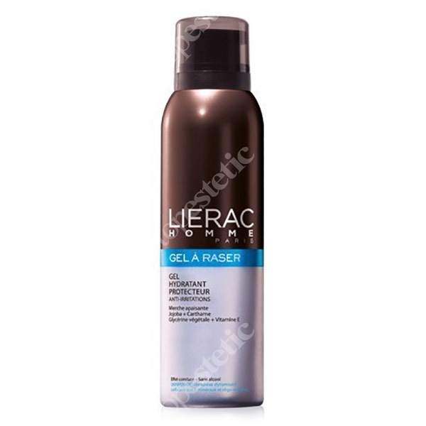 Lierac Homme Gel de Rasage Nawilżający żel do golenia zapobiegający podrażnieniom 150 ml