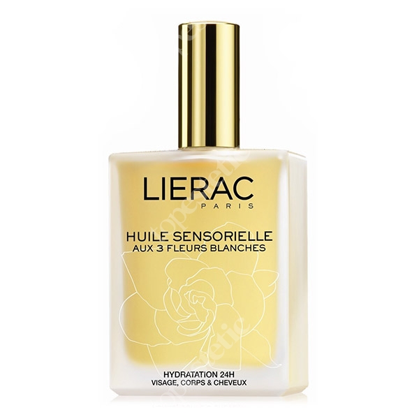 Lierac Huile Sensorielle Zmysłowy olejek z 3 kwiatami do skóry i włosów 100 ml