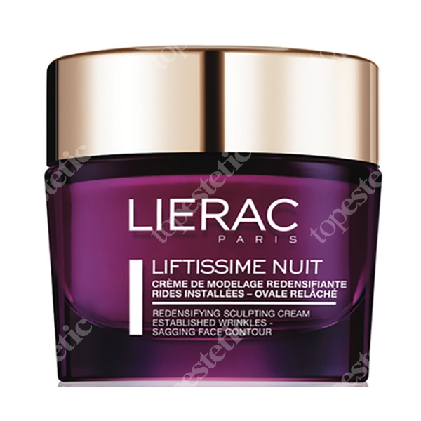 Lierac Nuit Redensifying Sculpting Cream Modelujący krem na noc przywracający gęstość skóry 50 ml