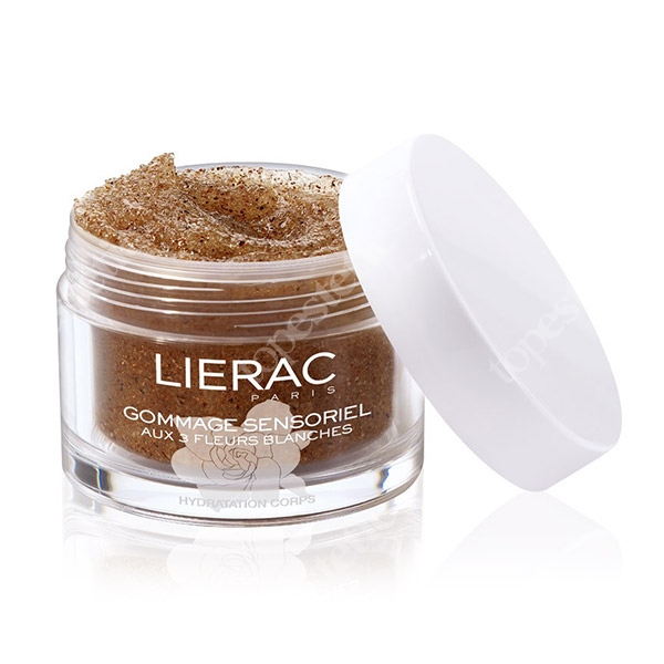 Lierac Sensoriel Gommage Zmysłowy peeling do ciała z ekstraktami z 3 kwiatów 175 ml
