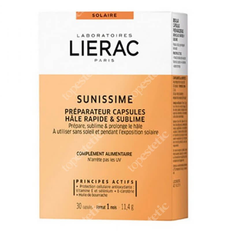 Lierac Sunissime Capsules Kapsułki przygotowujące do opalania 30 szt.