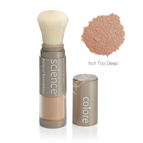 Colorescience Loose Mineral Foundation Brush Minerały w pędzlu - kolor Not Too Deep 6 g