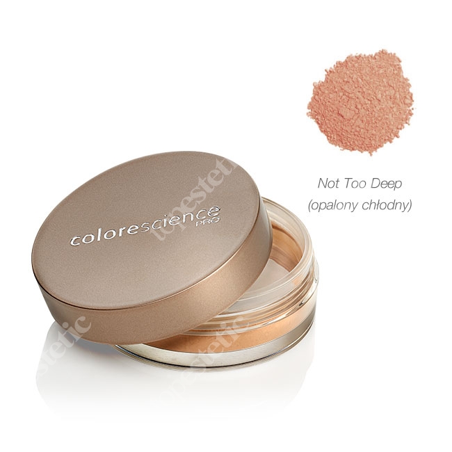 Colorescience Loose Mineral Foundation Minerały w słoiczku SPF 20 - kolor Not Too Deep (opalony chłodny) 6 g