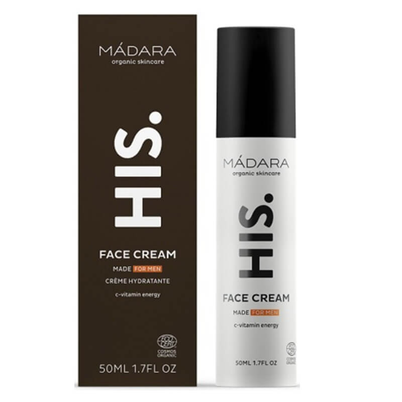 Madara His Face Cream Krem do twarzy z witaminą C dla mężczyzn 50 ml