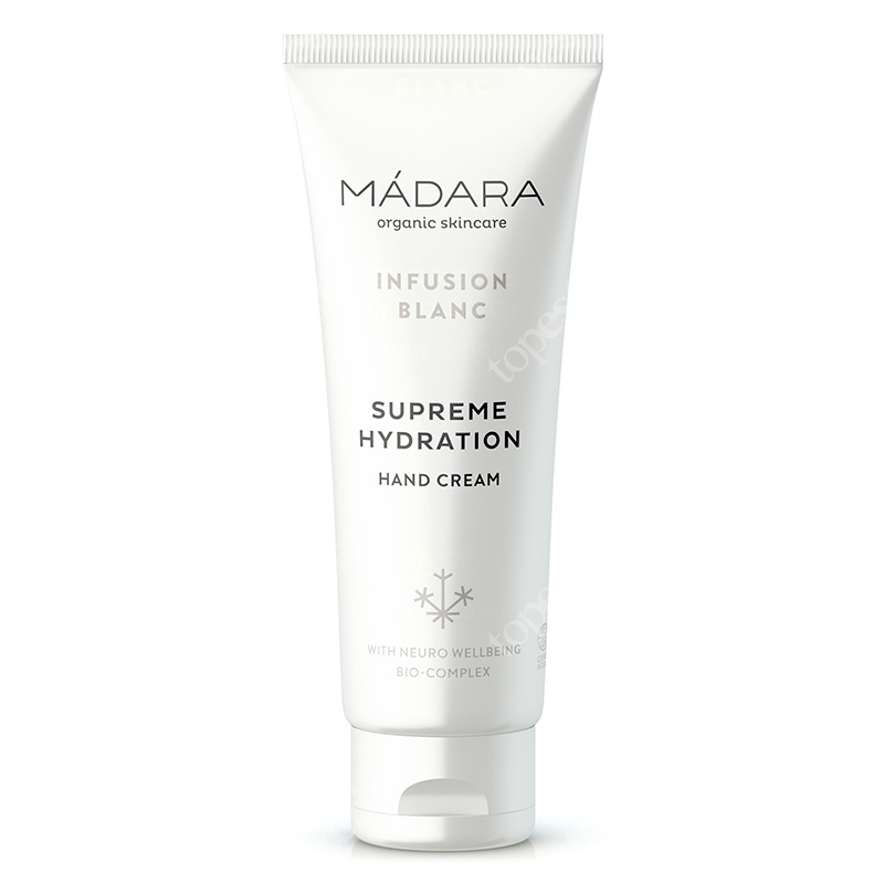 Madara Infusion Blanc Hand Cream Nawilżający krem do rąk 75 ml