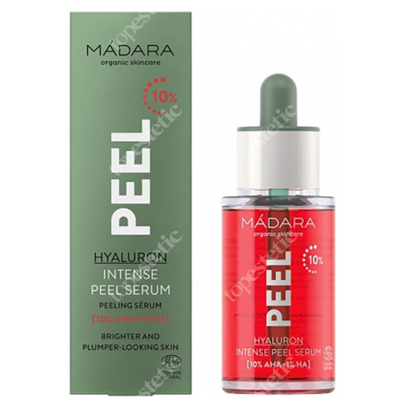 Madara Intense Peel Serum Serum intensywnie złuszczające z kwasami AHA i kwasem hialuronowym 30 ml