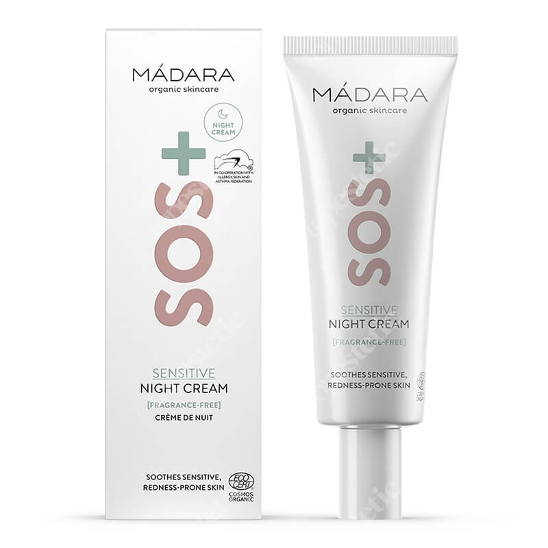 Madara SOS + Sensitive Night Cream Krem na noc 70 ml