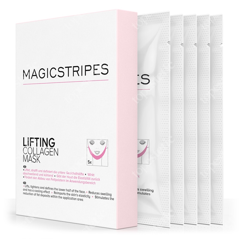 Magicstripes Lifting Collagen Mask Liftingująca maseczka kolagenowa 5 szt.