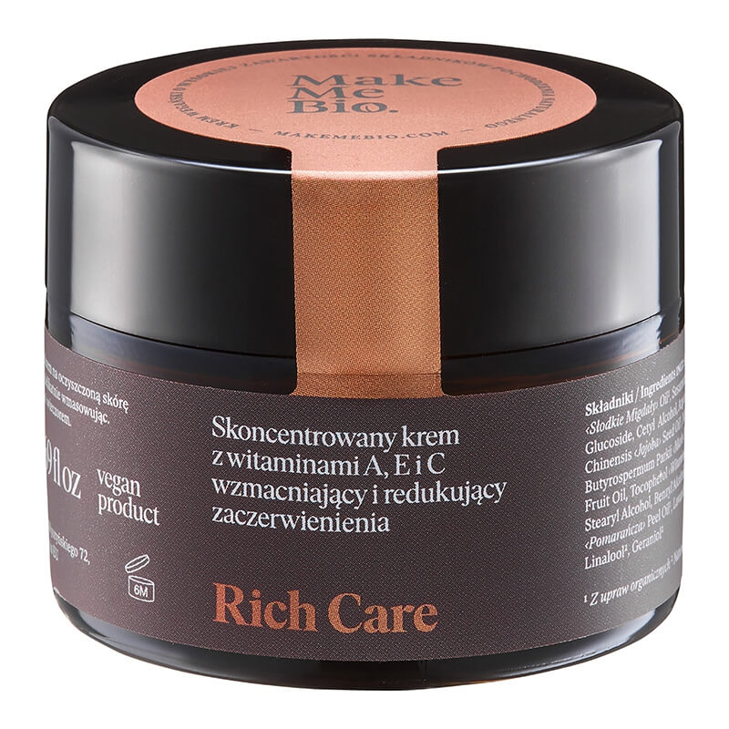 Make Me Bio Rich Care Skoncentrowany krem z witaminami A, E i C 50 ml