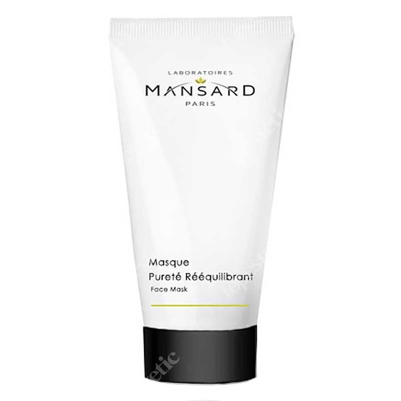 Mansard Masque Pureté Reequilibrant Maska oczyszczająca z węglem aktywnym 75 ml
