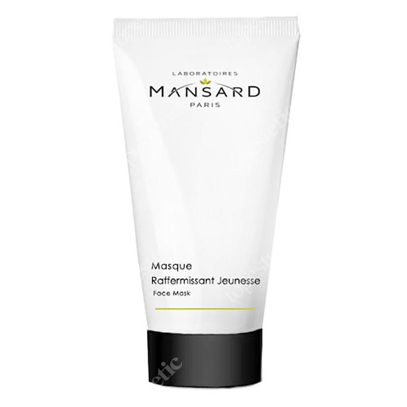 Mansard Masque Raffermissant Jeunesse Maska ujędrniająco-napinająca żelowa z aloesem i kofeiną 75 ml