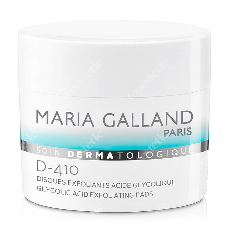 Maria Galland Glycolic Acid Exfoliating Pads (D410) Płatki złuszczające z kwasem glikolowym 60 szt.