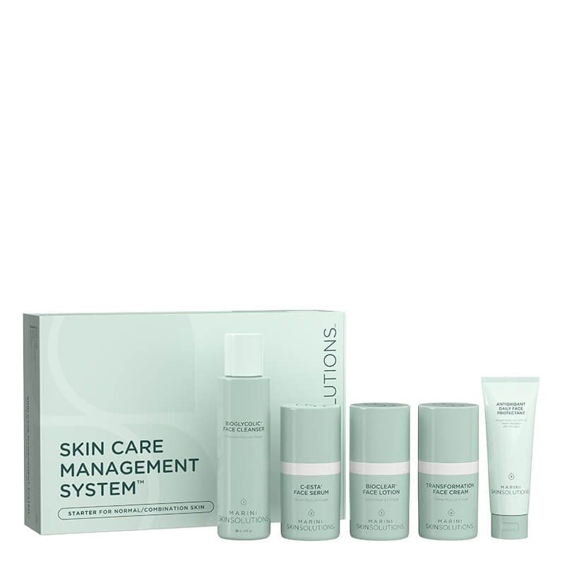 Marini SkinSolutions Skin Care Management System™ Starter ZESTAW Przeciwzmarszczkowy do skóry normalnej i mieszanej 1 szt