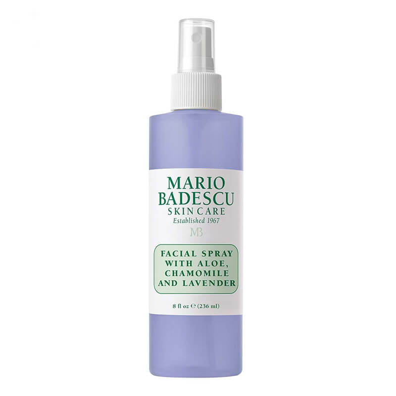 Mario Badescu Facial Spray With Aloe, Chamomile And Lavender Kojąca mgiełka do twarzy z aloesem, rumiankiem i lawendą 236 ml