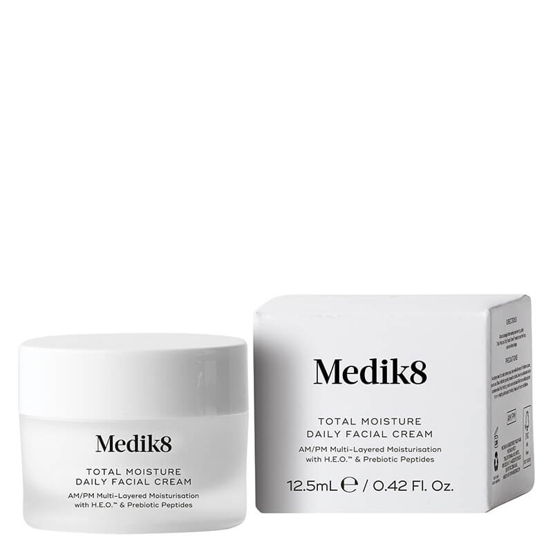 Medik8 Total Moisture Daily Facial Cream Dogłębne nawilżenie skóry rano i wieczorem 12,5 ml