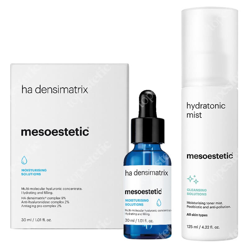 Mesoestetic Ha Densimatrix + Hydratonic Mist ZESTAW Serum z kwasem hialuronowym 30 ml + Nawilżający tonik do twarzy w mgiełce 125 ml