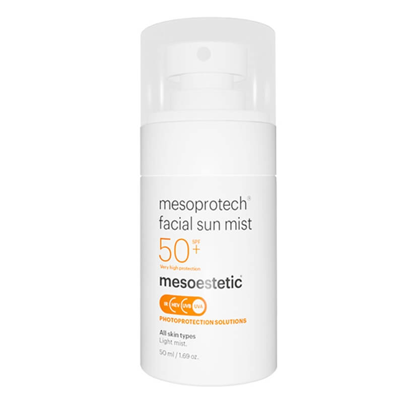 Mesoestetic Mesoprotech Antiaging Facial Sun Mist SPF 50+ Mgiełka do twarzy 60 ml