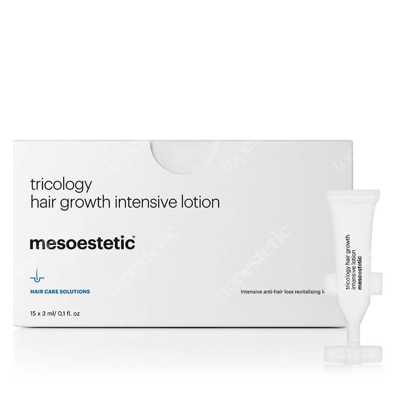 Mesoestetic Tricology Hair Growth Intensive Lotion Lotion Intensywnie pobudzający wzrost włosów 15 x 3ml